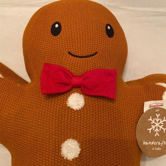 s-l400.jpg Adorable Gingerbread pillow